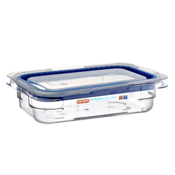 CUBETA 1,8L HERMÉTICA  GASTRONORM 1/4 