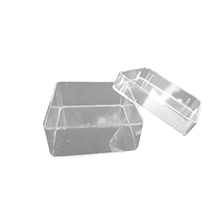 CAJA TRANSPARENTE  32x32x14.6mm vista 2