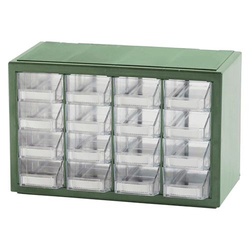 MULTIBOX 16 CAJONES 325x170x205mm vista 3