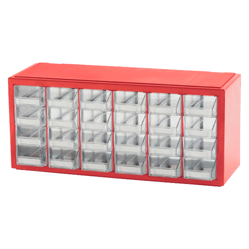 MULTIBOX 24 CAJONES  470x170x205mm  vista 2