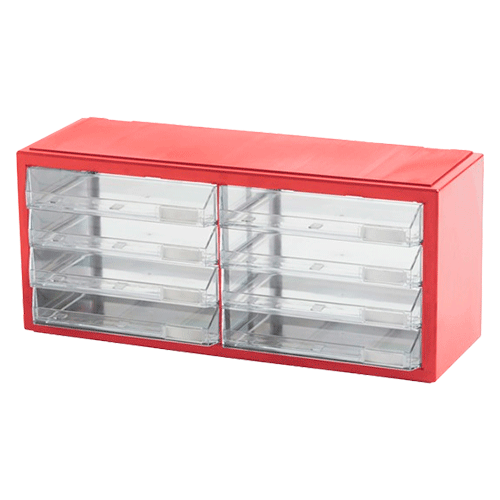 MULTIBOX 8 CAJONES 205x470x170mm vista 2