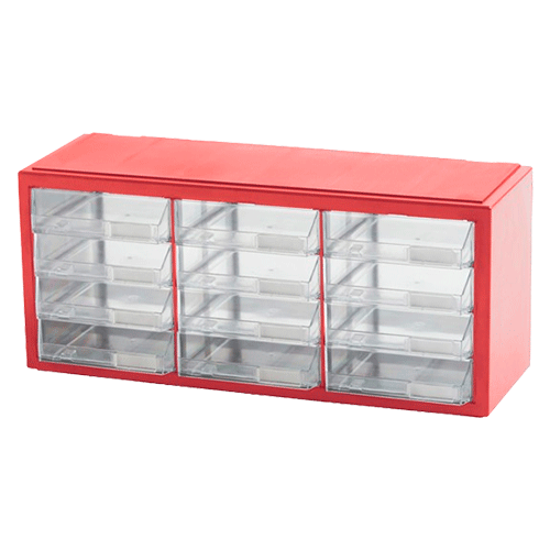 MULTIBOX 12 CAJONES 205x470x170 mm vista 2