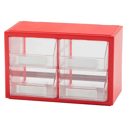 MULTIBOX 4 CAJONES 325x170x205mm vista 2