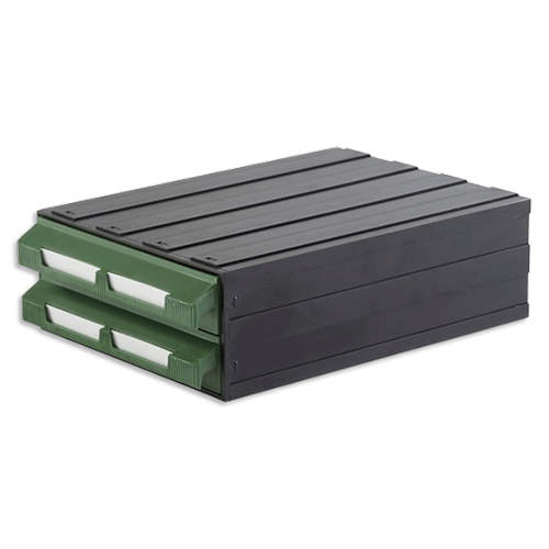 COMBIBOX K-8/2 AZUL 345x240x100mm vista 3