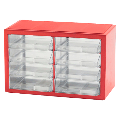 MULTIBOX 8 CAJONES 325x170x206 mm vista 2