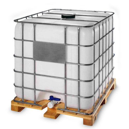1.000 L - DEPOSITO REJADO IBC CON PALET METALICO HOMOLOGADO vista 2