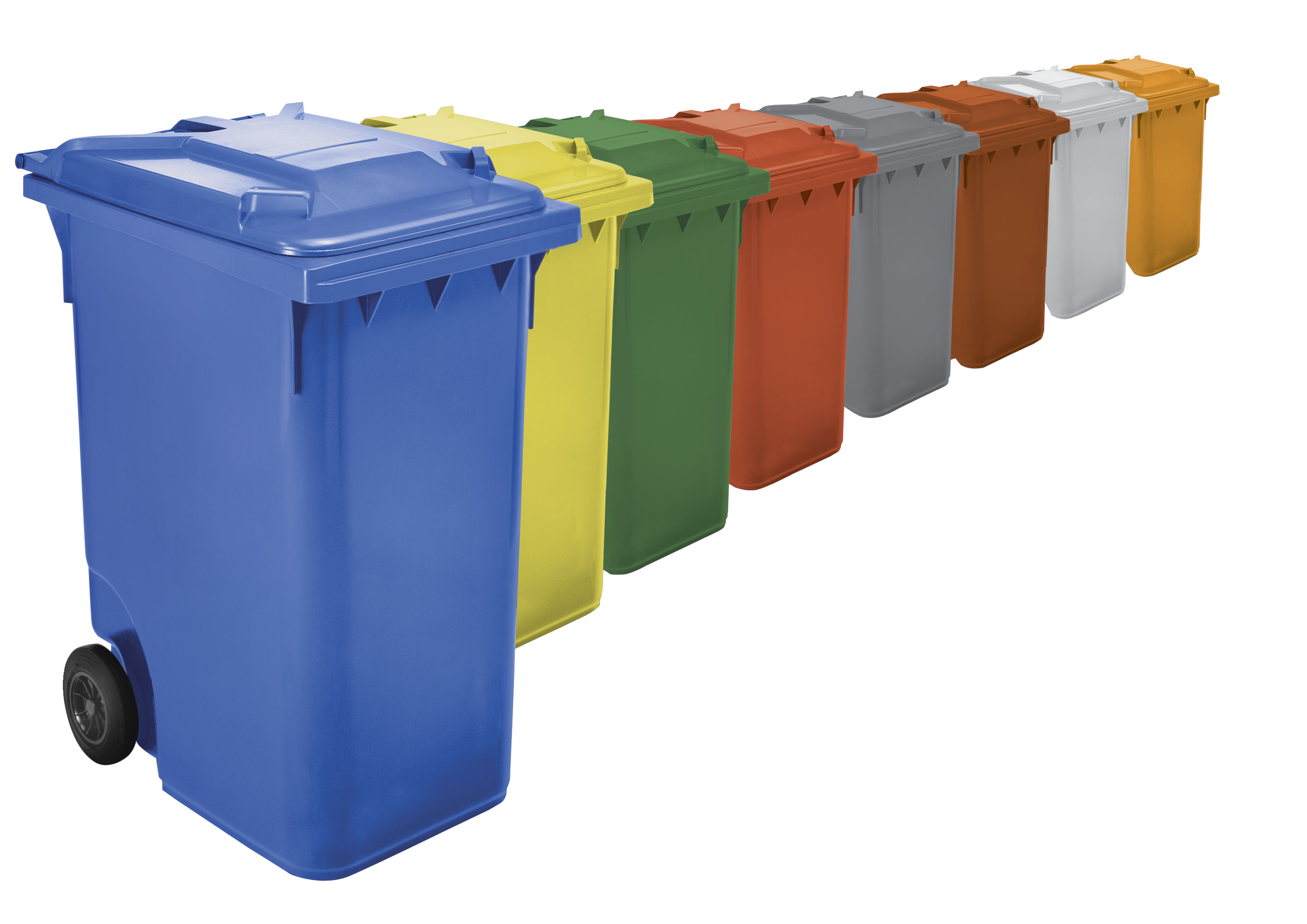 CONTENEDOR  DE BASURA 360 L 2 RUEDAS