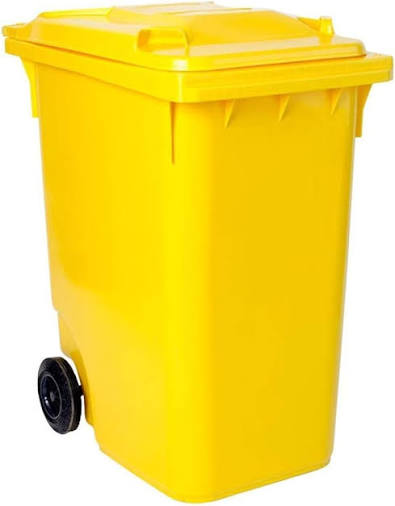 CONTENEDOR  DE BASURA 360 L 2 RUEDAS vista 3