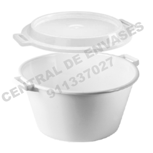 BARREÑO CON TAPA USO ALIMENTARIO vista 2