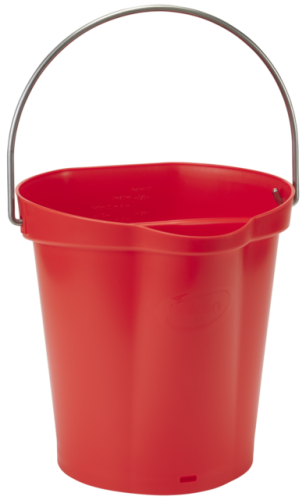 CUBOS 12 L CON ASA INOX GRADUADOS VIKAN