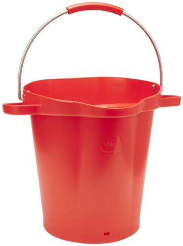CUBOS 20 L CON ASA INOX GRADUADOS VIKAN