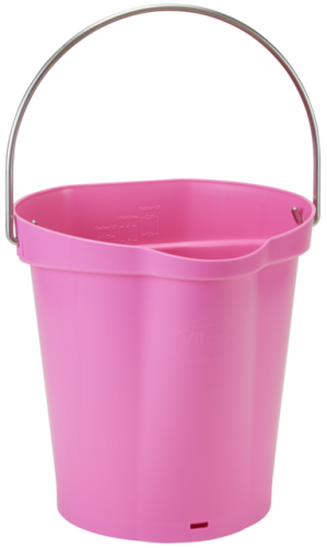CUBOS 6L CON ASA INOX GRADUADOS VIKAN
