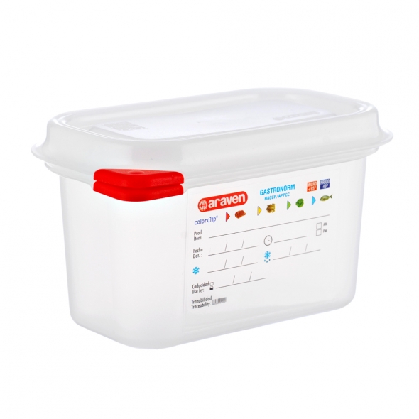 CAJA HERMETICA GASTRONORM 1/9 176x108mm