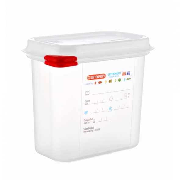 CAJA HERMETICA GASTRONORM 1/9 176x108mm