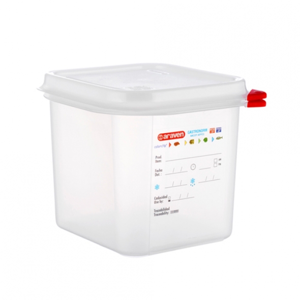 CAJA HERMETICA GASTRONORM 1/6 176x162mm