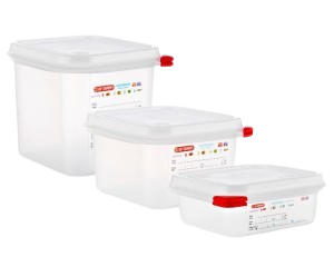 CAJA HERMETICA GASTRONORM 1/6 176x162mm