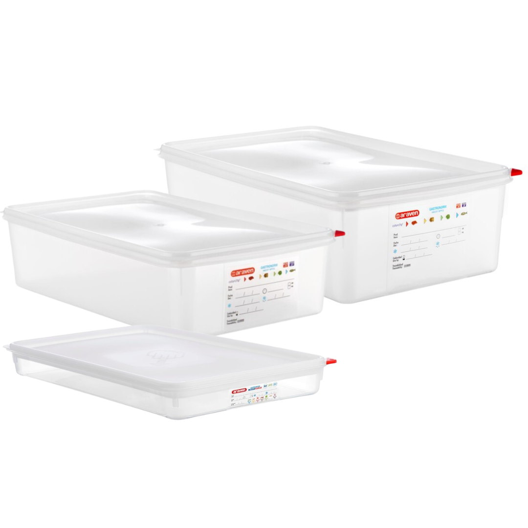 CAJA HERMETICA GASTRONORM 1/1 530x325mm vista 6