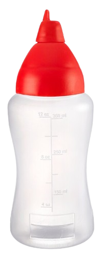 DOSIFICADOR DE PLÁSTICO  DE SALSA ANTIGOTEO 35CL vista 6