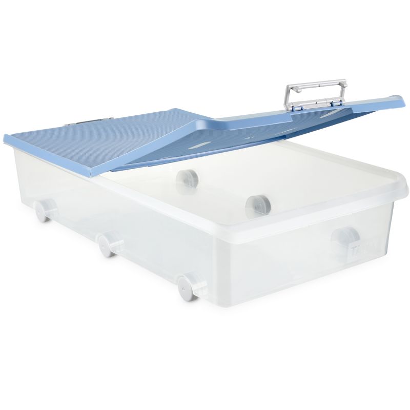 CAJA 63L MULTIUSOS BAJO CAMA AZUL vista 2