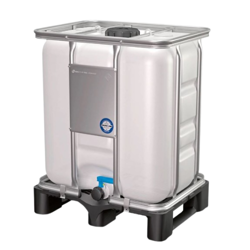 300 L - DEPOSITO  REJADO IBC CON PALET - HOMOLOGADO
