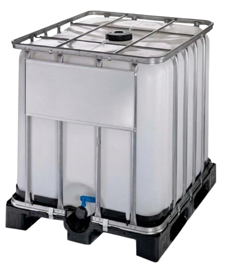 600L - DEPOSITO  REJADO IBC CON PALET - HOMOLOGADO ONU