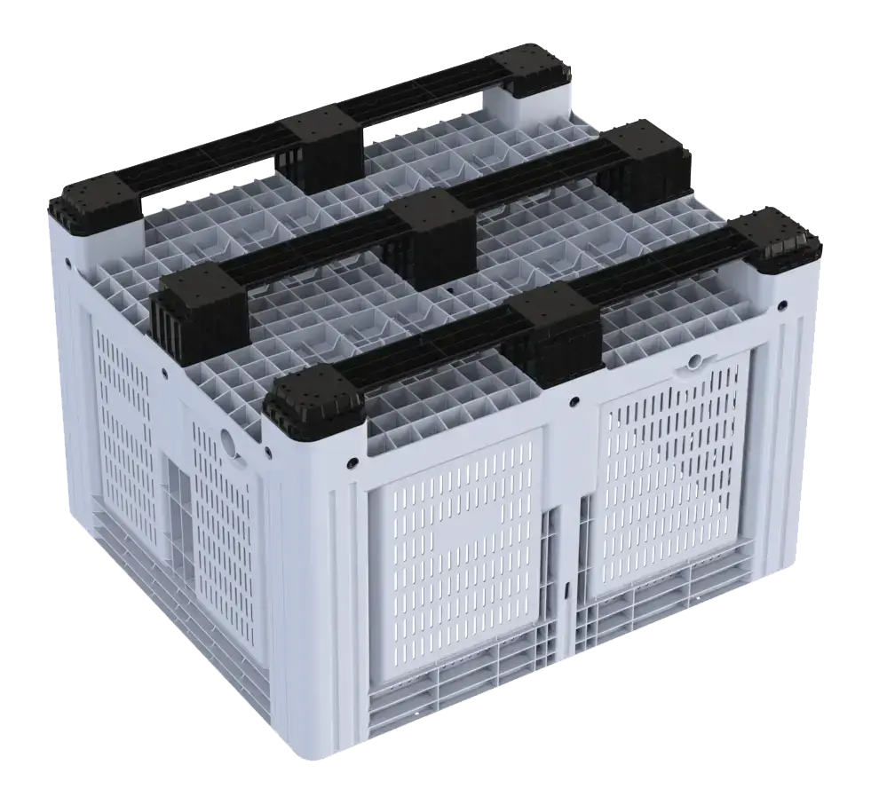 SUPERBOX REJADO 4 PIES 1200x1000x780 GRIS vista 2