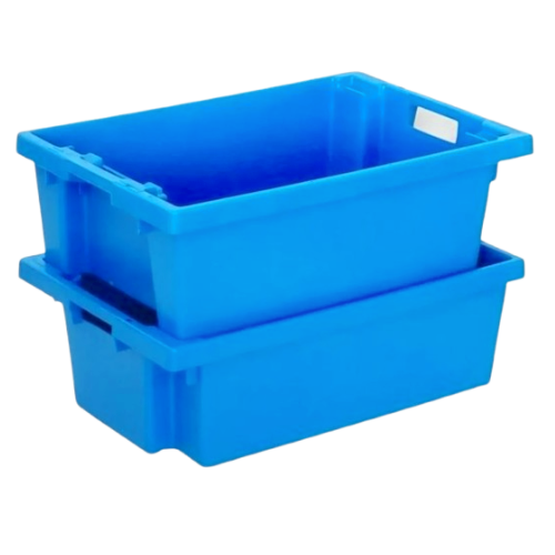 CUBETA 25L AZUL 600x400x150mm vista 3