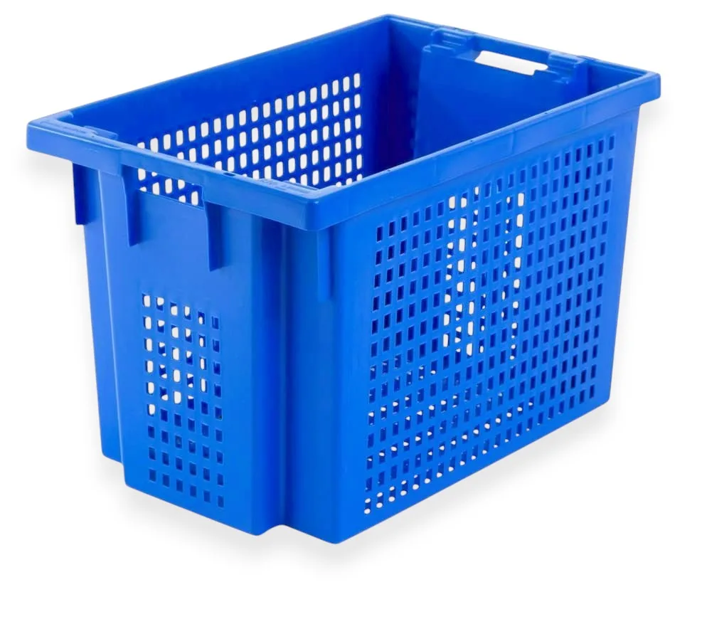 CUBETA 70L AZUL 600x400x400mm vista 4