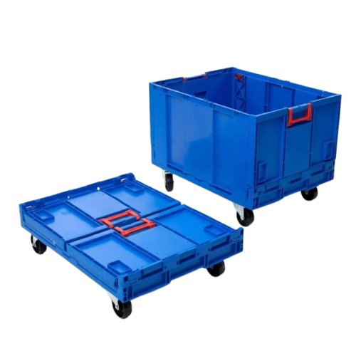 CUBETA PLEGABLE CON RUEDAS 800x600x590mm 183L