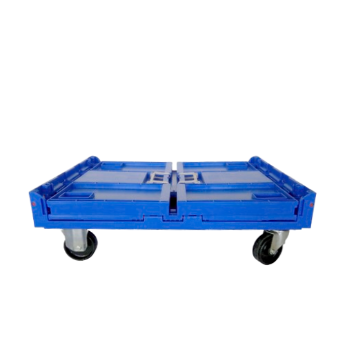 CUBETA PLEGABLE CON RUEDAS 800x600x590mm 183L vista 2