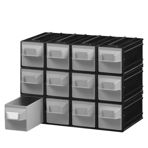 COMBIBOX 12 CAJONES AZUL 234x148x175mm vista 4