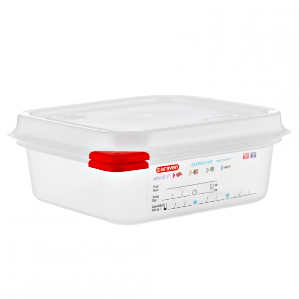 CAJA 1,1L  HERMÉTICA GASTRONORM  1/6 