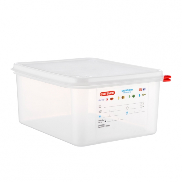 CAJA 12,5L  HERMÉTICA GASTRONORM  1/2 